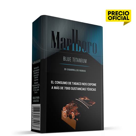 CIGARRILLOS MARLBORO BLUE TITANIUM BOX  20